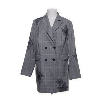 Blazer (Gris, Bleu, Blanc) de Alba Moda Élasthane, Polyester, Viscose