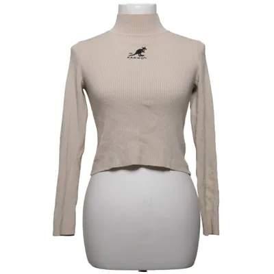 Pul à col roulé (Beige) de Kangol x H&M Acrylique, Polyamide, Viscose