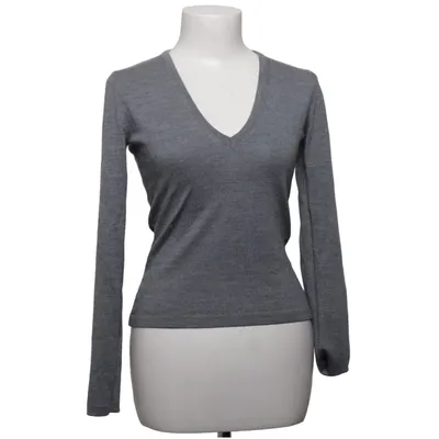 Pullover (Grijs) van Hugo Boss Merinowol