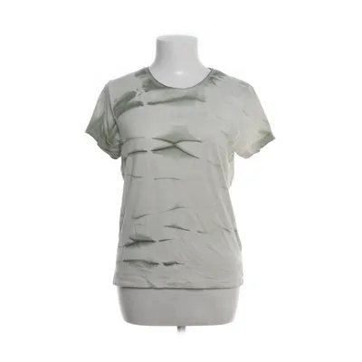 T-shirt (Green, White) from Mandala Cotton, Elastane, Modal