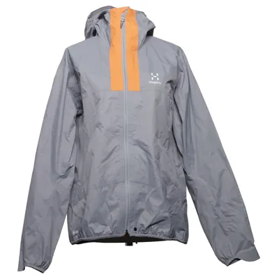 Regenjack (Grijs, Oranje) van Haglöfs Polyamide, Polyester