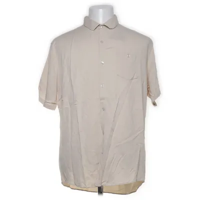 Kortærmet skjorte (Beige) fra Lindbergh White