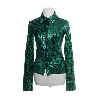 Shirt (Green, Black) from Stieglitz Elastane, Polyester