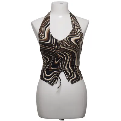 Halter neck top (Black, Brown, White) from Motel Cotton, Elastane