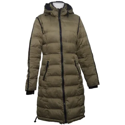 Dunfrakke (Beige) fra Giacomo Dun, Fjer, Polyamid, Polyester