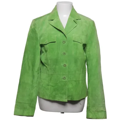 Leather blazer (Green) from Arma Acetate, Leather