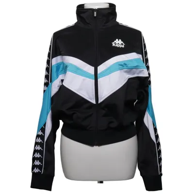 Träningsjacka (Svart, Vit, Blå) från Kappa Polyester