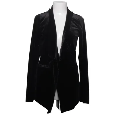Blazer (Black) from Women Elastane, Polyester