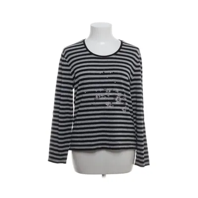 Lange mouwen shirt (Zwart, Grijs) van Gerry Weber Edition Katoen, Elastaan, Metallvezel, Polyamide, Polyester, Viscose