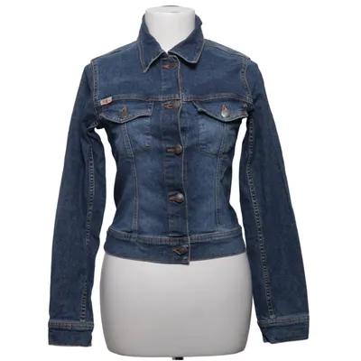 Veste en jean (Bleu) de Ichi Jeans Coton, Élasthane