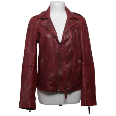 Biker jacket (Red) from Punchball Leather, Polyester