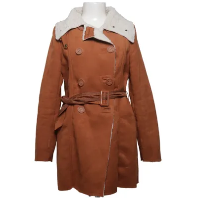 Shearling jas (Bruin) van Emonite Polyester