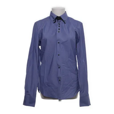 Button down shirt (Blue, White) from Re Camicia Cotton, Elastane