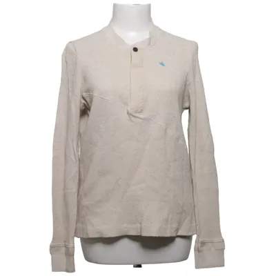 Henley T-shirt (Beige) fra Klättermusen Bomuld, Uld