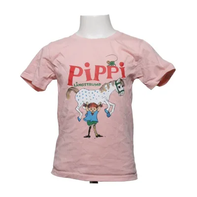 T-shirt (Rosa, Flerfärgad) från Pippi Bomull