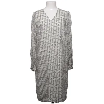 Dress (White, Black) from Newhouse Acetate, Viscose