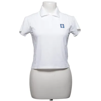 Polotrøje (Hvid) fra Bareen Sport Elastan, Polyester