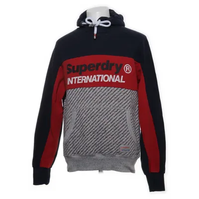 Huvtröja (Blå, Röd, Grå) från Superdry Bomull