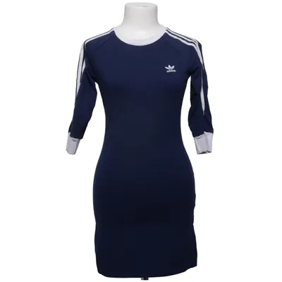 Kjole (Blå, Hvid) fra Adidas Originals Bomuld, Elastan