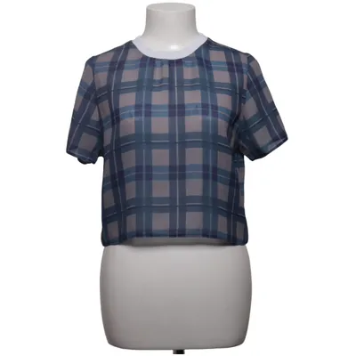 Top (Blue, Gray, White) from Another Cotton, Polyester