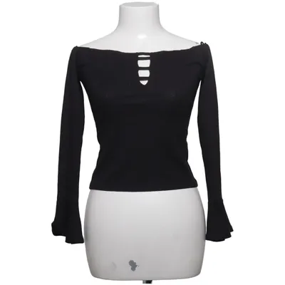 Crop top (Zwart) van Subdued