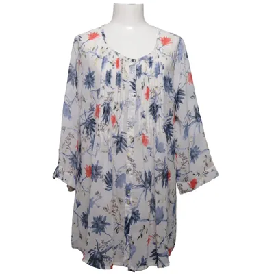 Blouse (Wit, Blauw, Rood) van Åshild Polyester