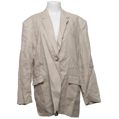 Blazer (Beige) from Carin Wester Linen, Polyester, Viscose