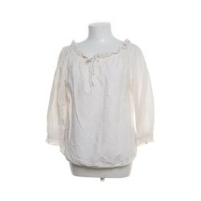 Strikblouse (Beige) van Mos Mosh Katoen, Viscose