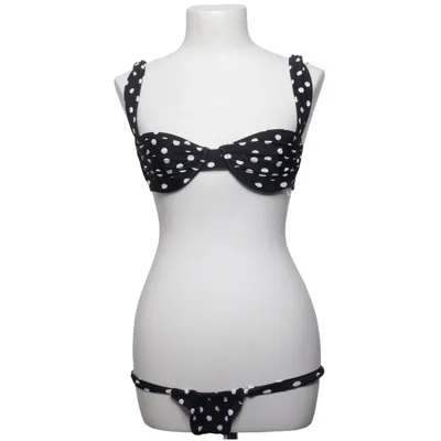 Bikini (Black, White) from Vacay Elastane, Polyamide