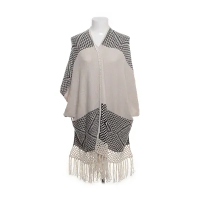 Poncho (Beige, Flerfärgad) från Hollister California Akryl, Bomull