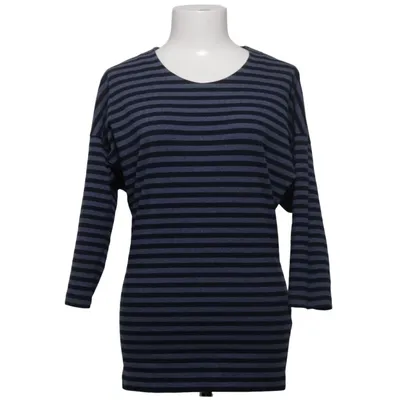 Long sleeve T-shirt (Blue, Gray) from Strenesse Cotton, Elastane