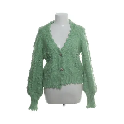 Cardigan (Green) from Zara Acrylic, Alpaca wool, Polyester, Wool