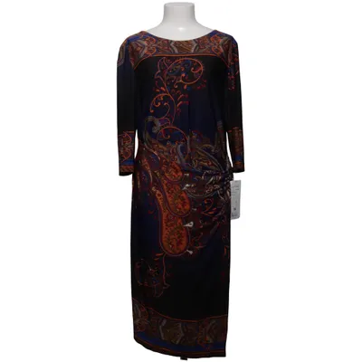 Kjole (Blå, Sort, Orange, Brun) fra Joseph Ribkoff Elastan, Polyester