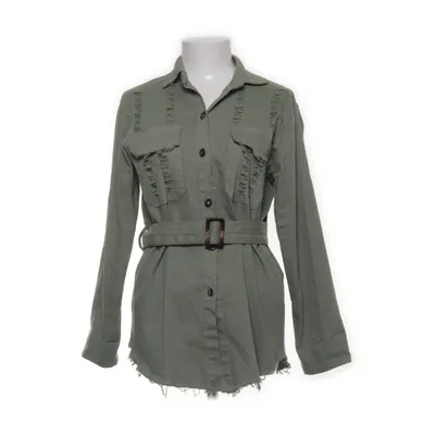 Overshirt (Groen) van Made in italy Katoen, Elastaan