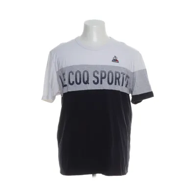 T-shirt (White, Multicolored) from Le Coq Sportif Cotton