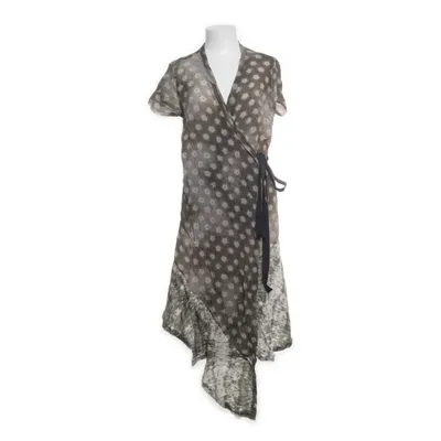 Omlottklänning (Grön, Vit) från Non Sense Silke, Viskos