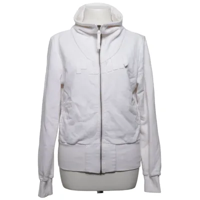 Bomber jacket (White) from Puma Cotton, Polyester, Viscose