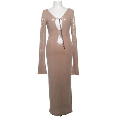 Aftenkjole (Beige) fra Avenue Polyester