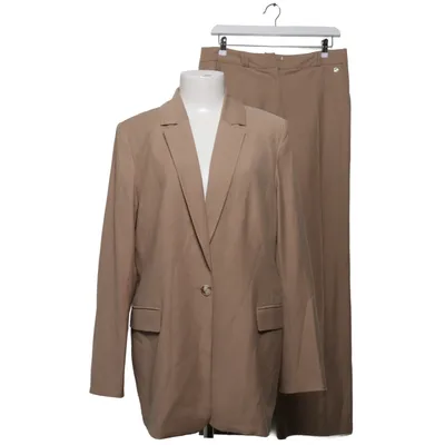 Jakkesæt (Beige) fra Comma Polyester, Viscose, Uld