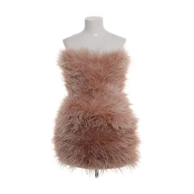 Cocktail dress (Pink) from House of London Elastane, Polyester, Ostrich feather