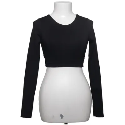 Crop Top (Schwarz) von Studio 71 Elasthan, Polyamid