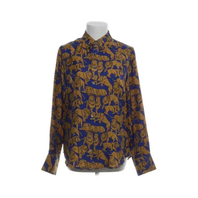 Skjorte (Blå, Brun) fra J.Crew Silke