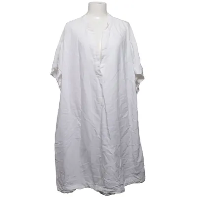 Dress (White) from H&M Viscose, Linen