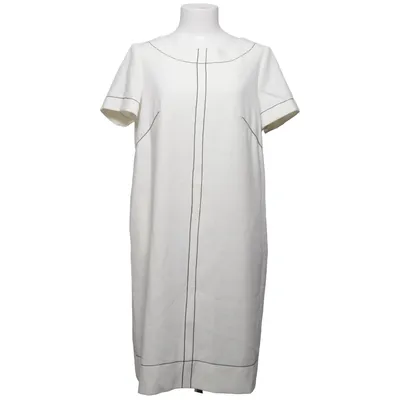 Robe (Blanc) de "SU" Acétate, Coton, Élasthane, Polyester