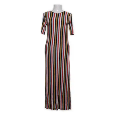 Maxi jurk (Meerkleurig) van Zara W&B Collection Elastaan, Metallvezel, Polyester, Viscose