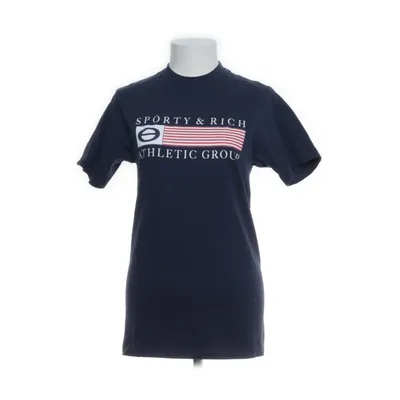 T-shirt (Blå, Flerfärgad) från Sporty & Rich Bomull