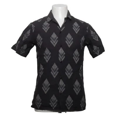Korte mouwen shirt (Zwart, Grijs) van Allsaints Katoen