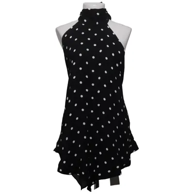 Haltertop (Zwart, Wit) van Zara Viscose