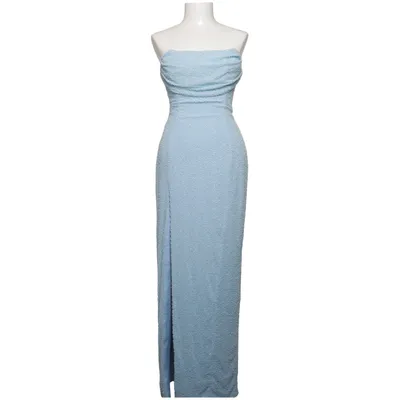 Avondjurk (Blauw) van Oh Polly Elastaan, Polyester