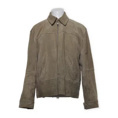 Läderjacka (Beige) från Cottonfield Bomull, Polyester, Mocka